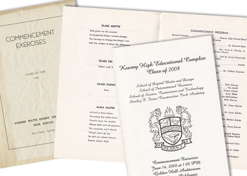 Commencement Program Button